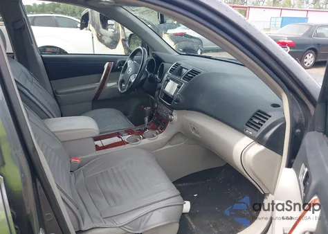 2013 Toyota Highlander Limited V6 from USA, damaged, VIN 5TDYK3EH9DS123800